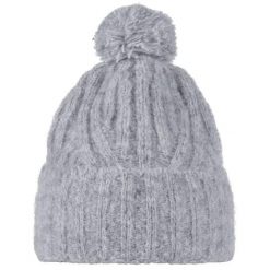 Czapka Damska Nerla. Zielone czapki i kapelusze damskie Buff, bez wzorów, z dzianiny. Za 265.99 zł.