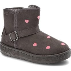 Szare Śniegowce Big Star Ocieplane Buty Dziecięce. Szare śniegowce dziewczęce Big Star, z syntetyku, eleganckie, bez zapięcia. Za 109.00 zł.