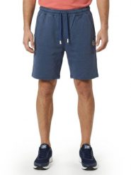 Męskie szorty bermudzkie w pastelowym odcieniu. Niebieskie krótkie spodenki sportowe męskie LEONE 1947 APPAREL, m, bez wzorów, na fitness i siłownię. Za 294.70 zł.