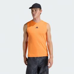 Koszulka Bez Rękawów D4T Power 3 Stripes. Brązowe buty sportowe męskie Adidas, bez zapięcia, na fitness i siłownię, climacool (adidas). Za 179.00 zł.