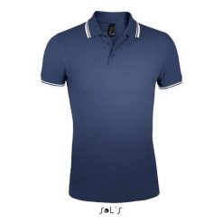 Polo Sol's Pasadena. Białe koszulki polo męskie SOL'S, m, bez wzorów, eleganckie, bez ramiączek. Za 99.50 zł.
