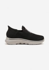 Czarne Półbuty z Elastyczną Cholewką na Grubej Podeszwie Zilone. Czarne buty sportowe męskie Born2be, eleganckie, bez zapięcia. Za 79.99 zł.