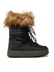 Moon Boot Śniegowce 80D2450060 Czarny. Czarne śniegowce i trapery damskie Moon Boot, ze skóry. Za 709.99 zł.