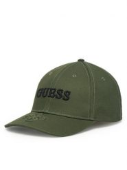Guess Czapka z daszkiem AM9578 POL01 Khaki. Brązowe rękawiczki męskie Guess, z aplikacjami, z bawełny. Za 219.99 zł.