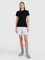 4F Spodenki dresowe damskie - szare L. Szare szorty sportowe damskie 4f, l, bez wzorów, z bawełny, sportowe. Za 79.99 zł.