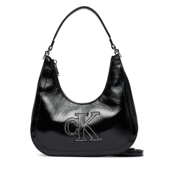Torebka Calvin Klein. Czarne torebki do ręki damskie Calvin Klein, bez wzorów, klasyczne, bez dodatków. Za 409.99 zł.