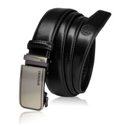 Skórzany pasek BETLEWSKI C30-TO CZARNY 100. Czarne paski damskie bez wzorów, z materiału. Za 89.99 zł.