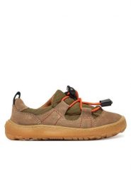 Froddo Sneakersy Barefoot Track G3130243-6 M Zielony. Zielone buty sportowe chłopięce Froddo, bez wzorów, ze skóry, bez zapięcia. Za 239.99 zł.