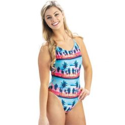 Strój Kąpielowy Dolfin Revibe Santa Monica Z Wycięciem Na Plecach – Rozmiar 28. Niebieskie stroje kąpielowe dla dziewczynek DOLFIN, bez wzorów. Za 511.23 zł.
