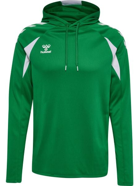 Bluza z kapturem Hummel Core 2.0. Białe bluzy damskie Hummel, xl, bez wzorów, z materiału, z kapturem. Za 203.00 zł.