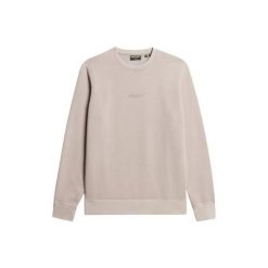 Bluza Superdry Micro Logo. Brązowe bluzy męskie Superdry., m, bez wzorów, bez kaptura. Za 299.90 zł.