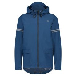 Original Rain Jacket Essential Teal Blue. Niebieskie kurtki damskie AGU, bez wzorów, rowerowe. Za 327.75 zł.