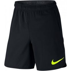 Nike Spodenki Treningowe M Nk Flx Short Vent Max Xxl. Czarne krótkie spodenki sportowe męskie Nike, z materiału. W wyprzedaży za 169.00 zł.