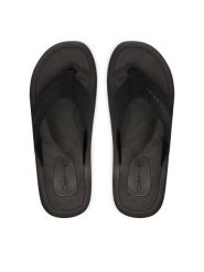 Calvin Klein Japonki Logo Webbing Strap HM0HM02106 Czarny. Czarne klapki męskie Calvin Klein, z materiału. Za 189.99 zł.