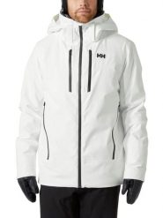 Kurtka Narciarska Męska Helly Hansen Steilhang 2.0. Białe kurtki snowboardowe męskie Helly Hansen, m, bez wzorów, z materiału, długie, bez kaptura, narciarskie, primaloft. Za 2,239.20 zł.