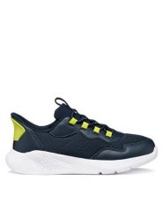 Geox Sneakersy J65NQA 01454 C0749 S 2 Granatowy. Niebieskie buty sportowe chłopięce Geox, bez wzorów, z materiału, bez zapięcia. Za 229.99 zł.