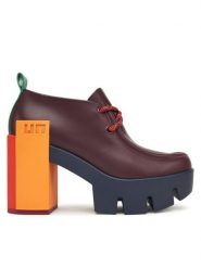 United Nude Półbuty Grip Moc Mid 1095792416 Bordowy. Czerwone półbuty damskie United Nude, bez wzorów, ze skóry, bez obcasa, na obcasie, bez zapięcia. Za 1,259.00 zł.