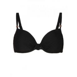 Damski top do kostiumu kąpielowego Protest Hart Ccup Wire. Czarne topy damskie Protest, xs, bez wzorów, bez kołnierzyka, bez ramiączek. Za 239.50 zł.