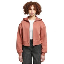 Damska kurtka oversize zapinana na zamek court oversize femme Urban Classics. Brązowe kurtki damskie Urban Classics, bez wzorów, bez kaptura. Za 229.00 zł.