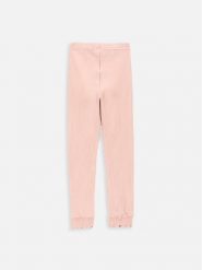 Coccodrillo Legginsy ZC3122103WGK Różowy Slim Fit. Czerwone legginsy dla dziewczynek COCCODRILLO, bez wzorów, z bawełny. Za 39.99 zł.