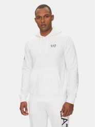 EA7 Emporio Armani Bluza 7M000569 AF13512 M0003 Biały Regular Fit. Białe bluzy męskie EA7 Emporio Armani, l, bez wzorów, z bawełny, bez kaptura. Za 459.99 zł.