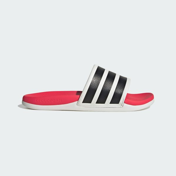 KLAPKI ADILETTE COMFORT 2.0. Białe klapki męskie Adidas, z syntetyku, klasyczne. Za 199.00 zł.