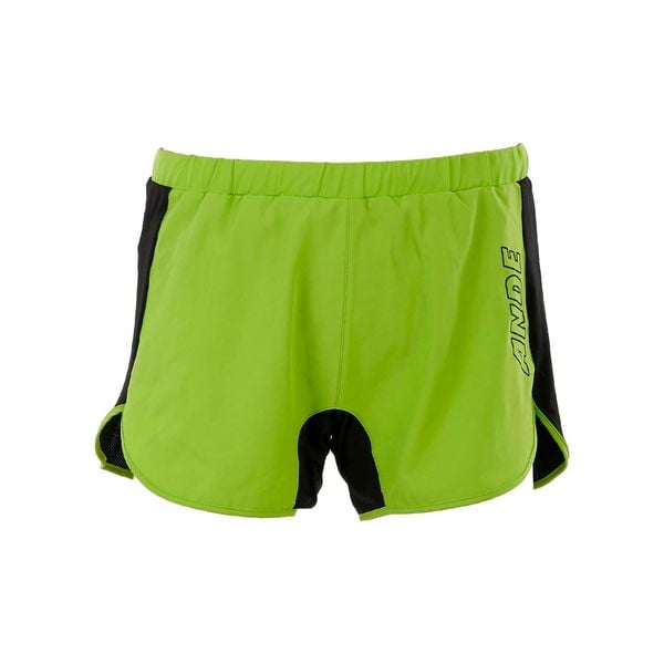Krótkie Spodnie Ande Track Dorośli. Zielone krótkie spodenki sportowe męskie ANDE, m, bez wzorów, z elastanu, do biegania. Za 210.99 zł.