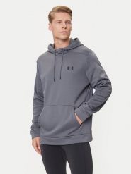 Under Armour Bluza UA Armour Fleece 1373353 Szary Regular Fit. Szare bluzy męskie Under Armour, m, bez wzorów, z syntetyku, bez kaptura. Za 189.99 zł.