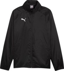 Kurtka męska Puma Kurtka męska Team Goal All Weather czarna 659038 03 S. Czarne kurtki męskie Puma, m, bez wzorów, bez kaptura. Za 452.34 zł.