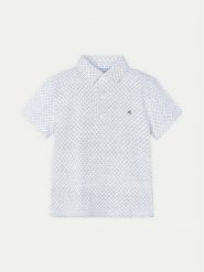 Mayoral Polo 3101 Niebieski Regular Fit. Niebieskie t-shirty dla chłopców Mayoral, bez wzorów, z bawełny, bez ramiączek. Za 69.99 zł.
