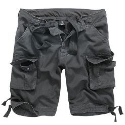 Szorty bushcraft męskie Brandit Urban Legend Vintage Grafitowe. Szare szorty męskie Brandit, na lato, m, bez wzorów, vintage. Za 239.50 zł.