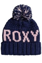 Czapka zimowa damska Roxy Tonic Beanie. Niebieskie czapki i kapelusze damskie Roxy, na zimę, bez wzorów, z polaru. Za 133.80 zł.