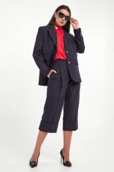 Spodnie damskie z wełny dziewiczej ELISABETTA FRANCHI. Legginsy damskie Elisabetta Franchi, bez wzorów, z wełny. Za 2,049.00 zł.
