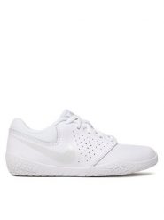Nike Sneakersy Cheer Sideline IV 943789 100 Biały. Białe buty sportowe dziewczęce Nike, bez wzorów, ze skóry, bez zapięcia. Za 259.99 zł.