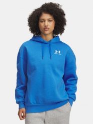 Bluza Under Armour Icon Fleece Hoodie. Niebieskie bluzy damskie Under Armour, xs, bez wzorów, bez kaptura, na fitness i siłownię. Za 281.68 zł.