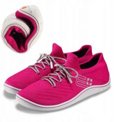 SH5010W Buty damskie BAREFOOT MERINO różowy/szary 37. Czerwone obuwie sportowe damskie Spokey, bez wzorów. Za 446.44 zł.