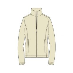 Bluza damska turystyczna CMP 33H2356. Białe bluzy sportowe damskie CMP, xl, bez wzorów, bez kaptura, trekkingowe. Za 214.50 zł.