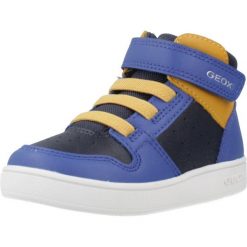 Buty GEOX B ECLYPER BOY Niebieski. Niebieskie buty sportowe chłopięce Geox, bez wzorów, bez zapięcia, trekkingowe. Za 213.08 zł.