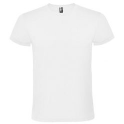 Męska Koszulka Atomic. Białe koszulki sportowe męskie ROLY, m, bez wzorów, bez kołnierzyka, bez ramiączek, trekkingowe. Za 27.99 zł.