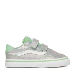 Tenisówki Vans. Szare trampki i tenisówki dziewczęce Vans, bez wzorów, bez zapięcia. Za 169.99 zł.