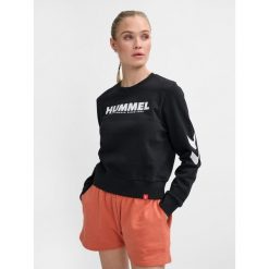 Bluza damska Hummel Legacy. Czarne bluzy damskie Hummel, bez wzorów, bez kaptura. Za 170.00 zł.