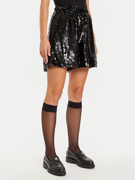 ONLY Szorty materiałowe Solfi 15328928 Czarny Regular Fit. Czarne szorty damskie Only, m, bez wzorów, z materiału. Za 152.99 zł.