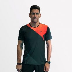 Koszulka do padla z krótkim rękawem męska Kuikma PTS Pro Maxi Sanchez. Brązowe koszulki sportowe męskie KUIKMA, l, bez wzorów, z elastanu, bez kołnierzyka, bez ramiączek. Za 129.99 zł.