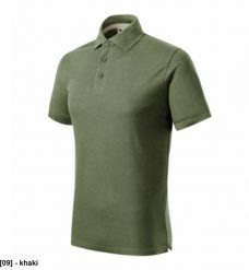 Prime (GOTS) - ADLER - Prime (GOTS) - Koszulka polo męska, Certified by Intertek GOTS-14289, 200 g/m2, 100 % bawełna organiczna - khaki S. Brązowe koszulki polo męskie Malfini, m, bez wzorów, z bawełny, bez ramiączek. Za 102.88 zł.