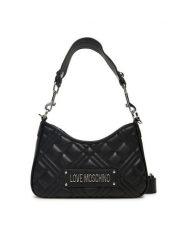 LOVE MOSCHINO Torebka JC4152PP0NLA000B Czarny. Czarne torebki do ręki damskie Love Moschino, bez wzorów, ze skóry, bez dodatków. Za 659.99 zł.