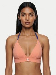 Calvin Klein Swimwear Góra od bikini LV00Q61225 Różowy. Czerwone bikini damskie Calvin Klein Swimwear, s, bez wzorów. Za 229.99 zł.