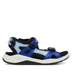 Sandały ECCO. Niebieskie sandały chłopięce ecco, bez zapięcia. Za 329.99 zł.