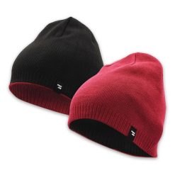 Czapka Dwustronna, Bordowo-Czarna Ciepła, Jesienno-Zimowa, Beanie -Pako Jeans. Czerwone czapki i kapelusze męskie Pako Jeans, na zimę, bez wzorów, z dzianiny, sportowe. Za 49.00 zł.