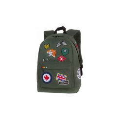 Plecak Coolpack Cross Z Naszywkami Khaki Zielony. Torby i plecaki dziecięce marki CoolPack. Za 84.50 zł.