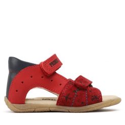Sandały Primigi. Czerwone sandały chłopięce Primigi, bez zapięcia. Za 249.99 zł.